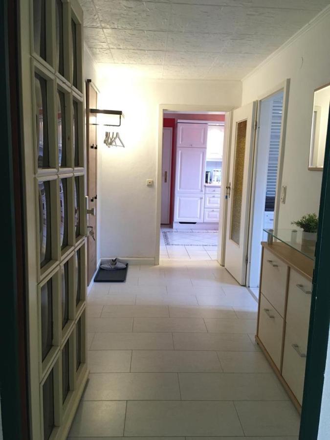 Schöne Große Wohnung, Terrasse, Kamin, Parkplatz, Greifswald Exterior foto